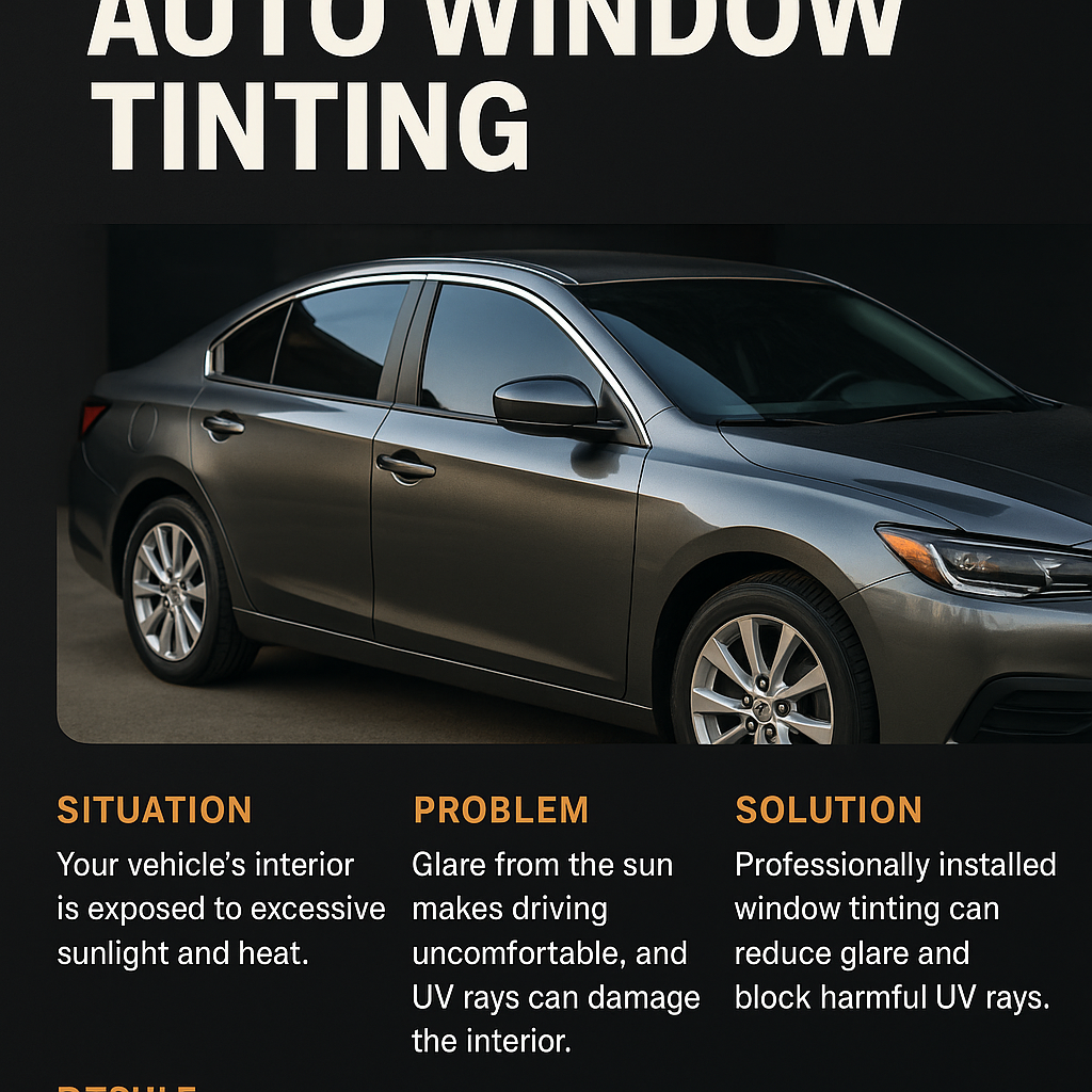 Auto Window tinting