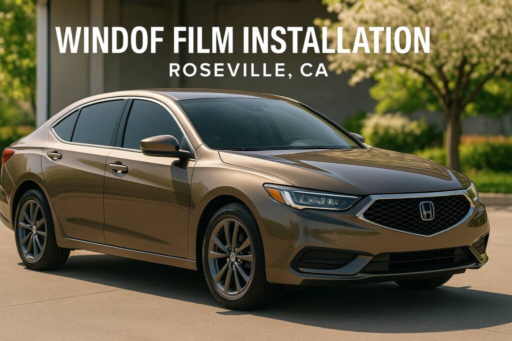 Window film installation roseville ca