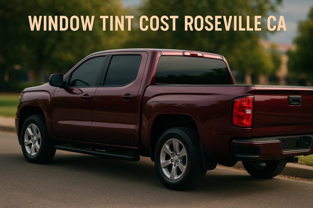 Window tint cost roseville ca