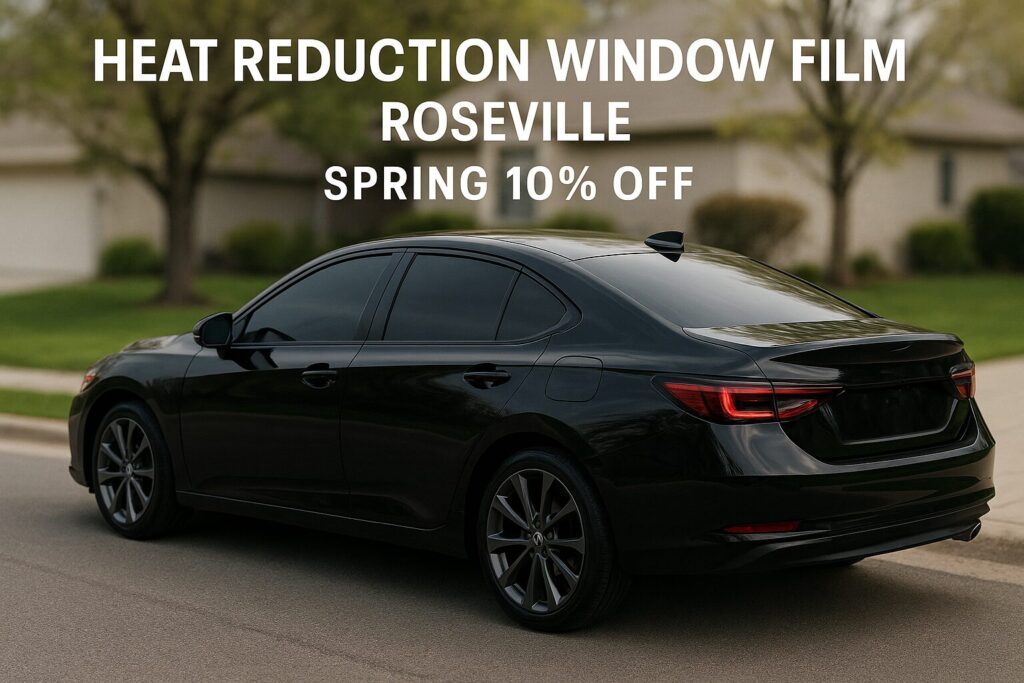 Heat reduction window film roseville